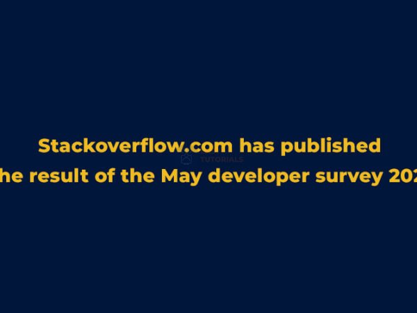 Developer Survey Results on Stackoverflow.com (May 2022)